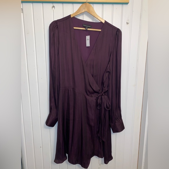 Banana Republic Dresses & Skirts - BNWT Banana Republic Silky Purple Dress Size 16